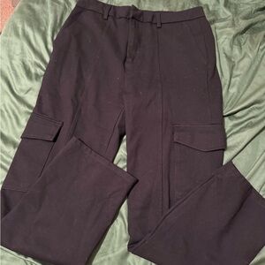 Women’s Black Dress Cargo Pants